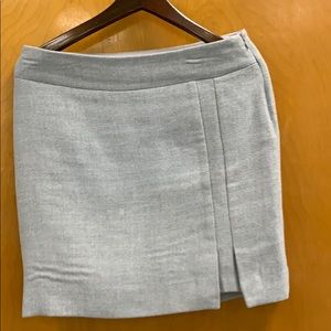 White house black market gray skirt size 4